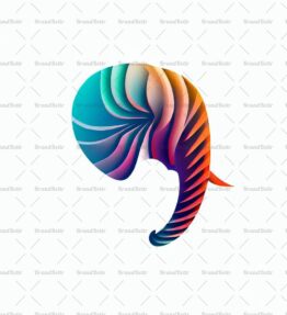 Abstrakter Elefant